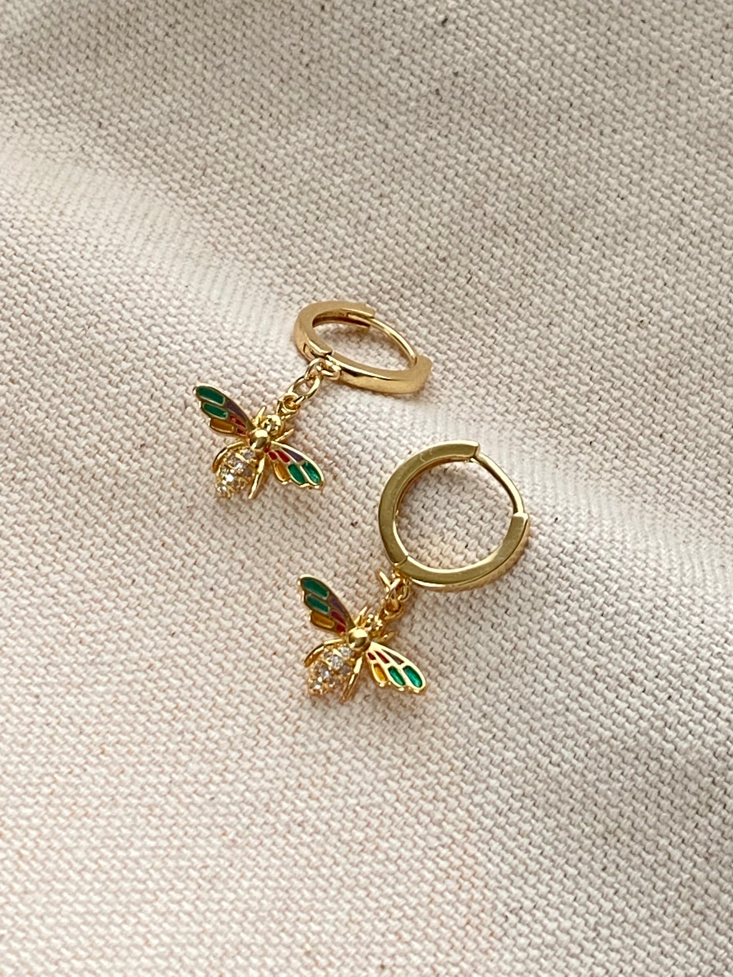 Bee Hugg Gracefully gold filled earrings