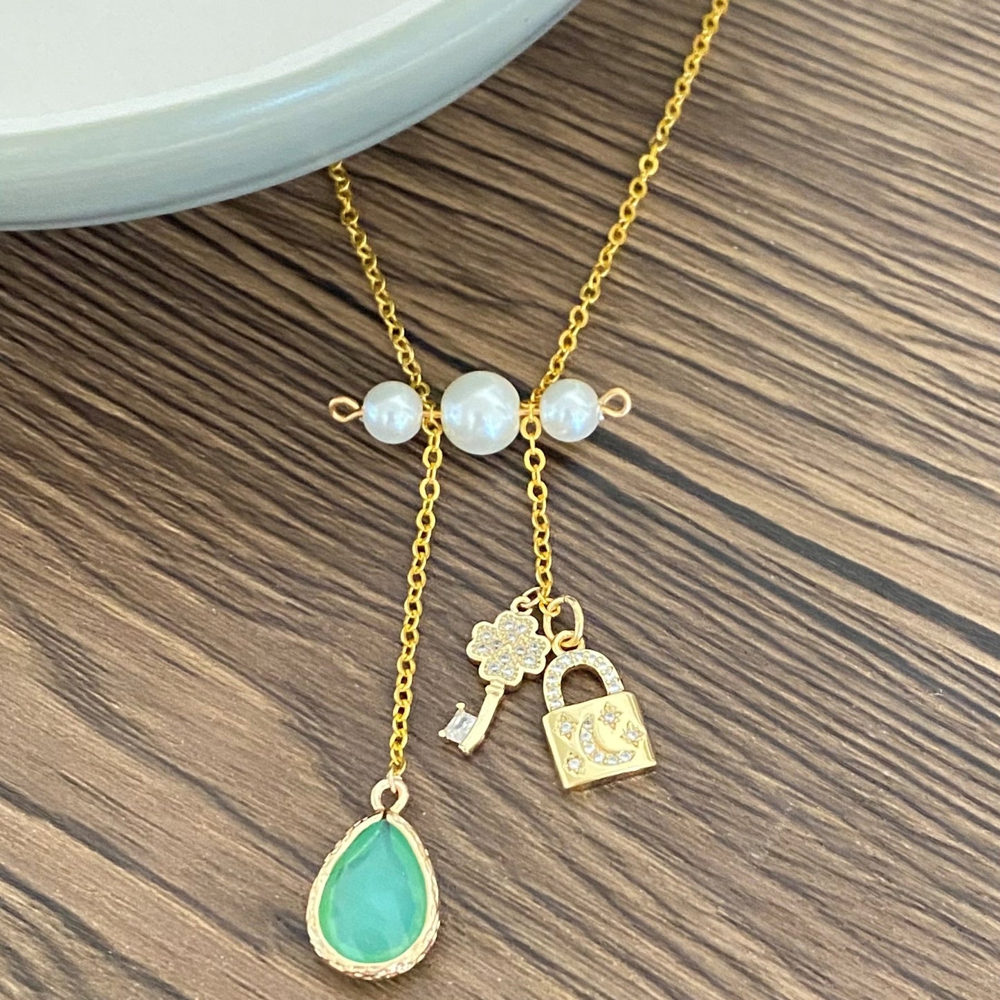 Charming Lock & Key necklace